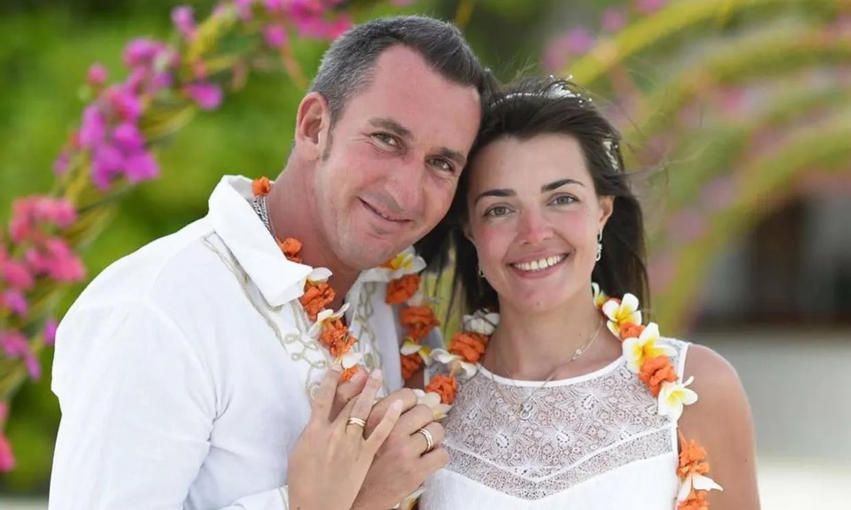 Михаил Владимиров с женой Анастасией.