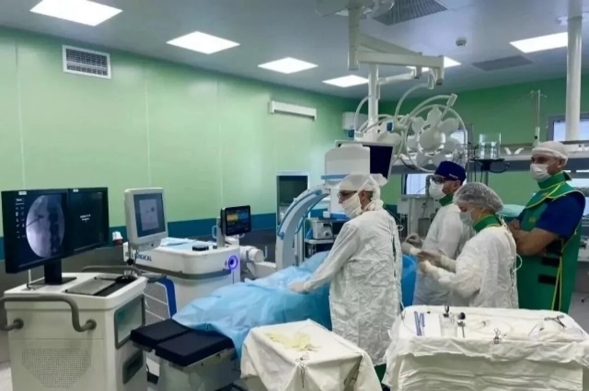    В Волгограде врачи спасли мужчине почку через прокол