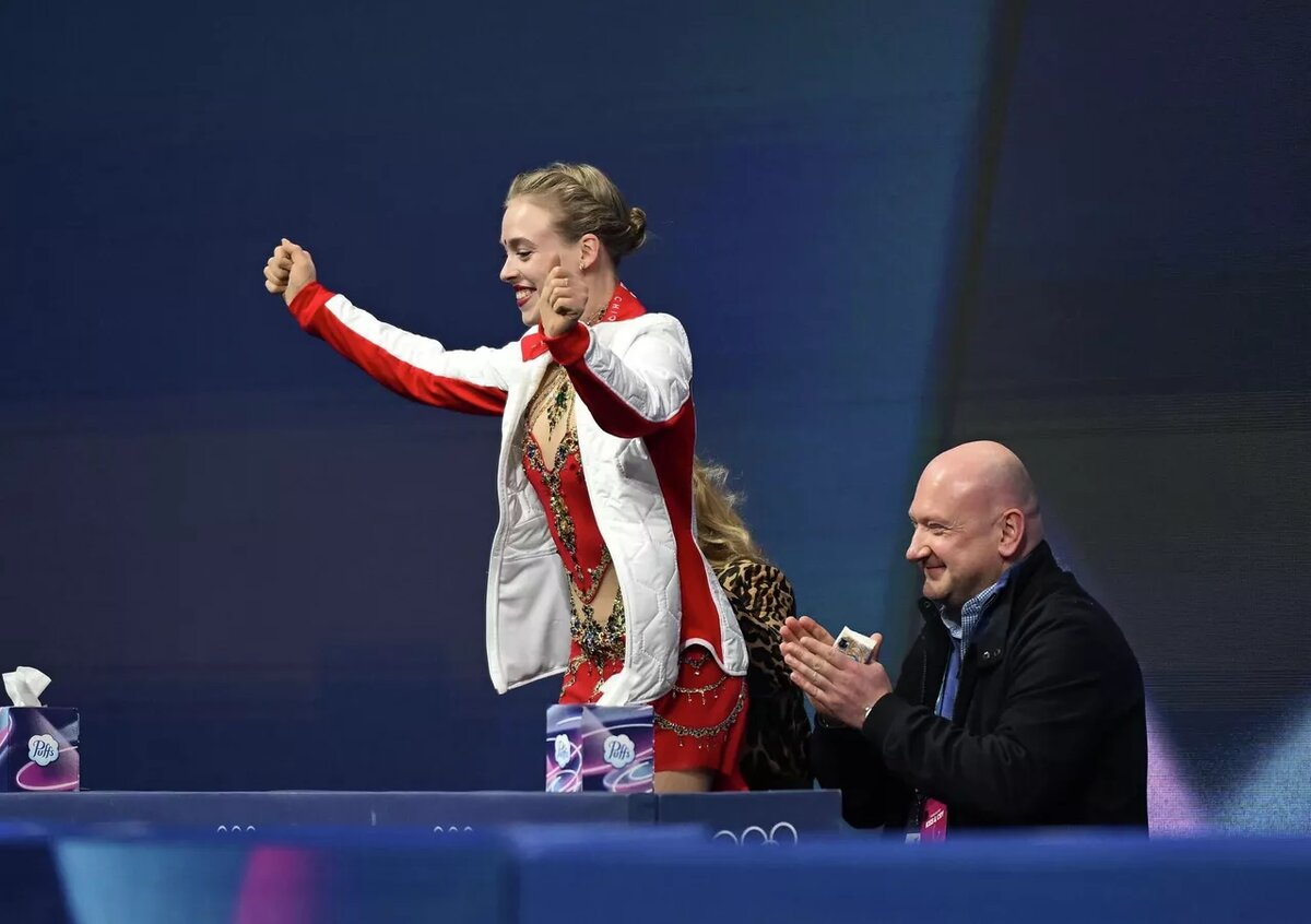 Фигуристка-одиночница Анастасия Губанова.