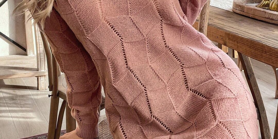 Роскошные платья-свитеры, которые можно связать самостоятельно