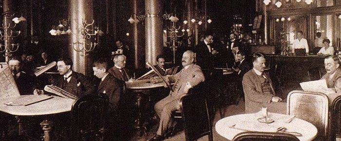 Венская кофейня рубежа веков