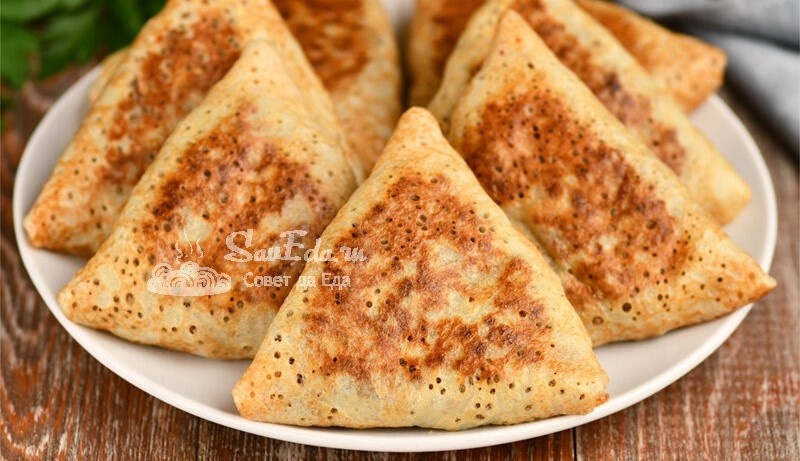 Быстрое тесто и вкусная начинка! 5 вариантов фаршированных блинчиков