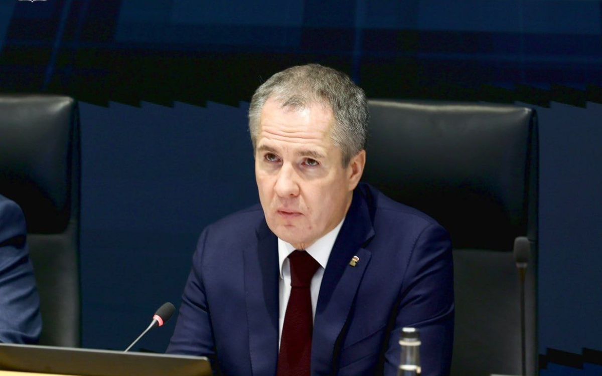    Белгородский губернатор попал в тройку лидеров по медиарейтингу фото: телеграм-канал Вячеслава Гладкова