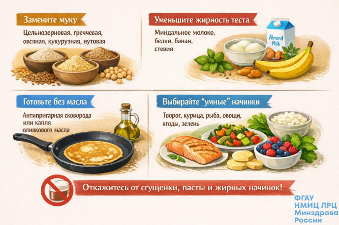 Полезные блины: рекомендации врача 