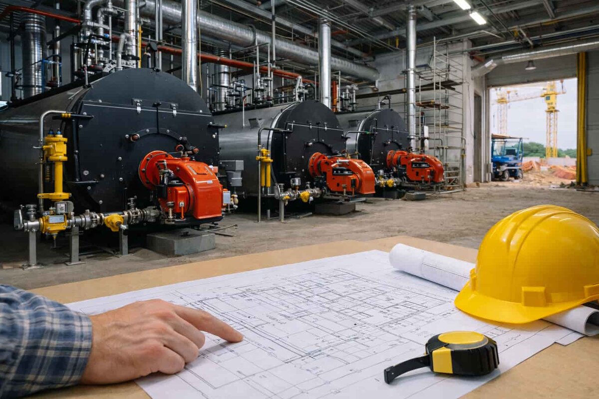 котельное оборудование строительство