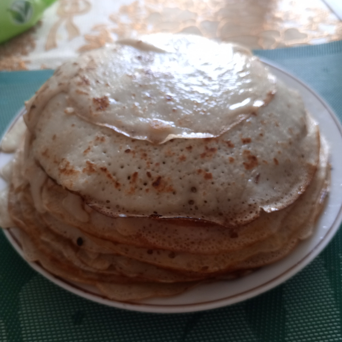 Фото автора. Солнышко заглянуло на блины