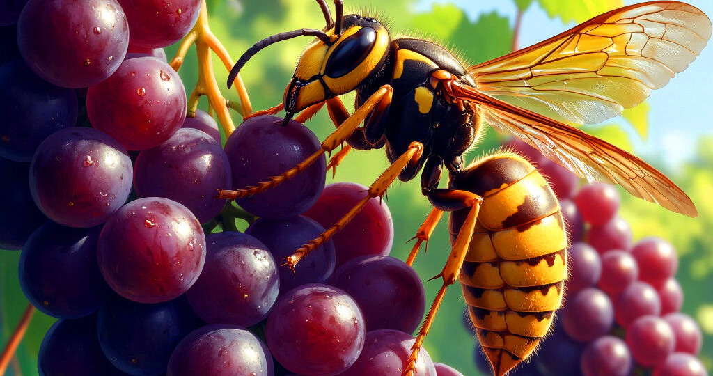 Способы защиты нашего виноградника от ос