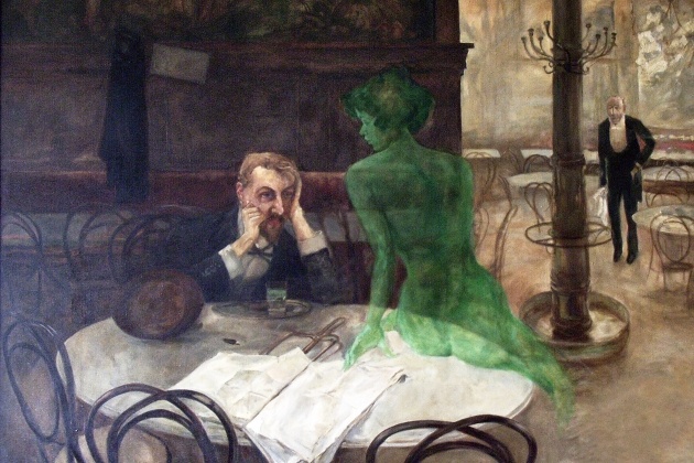     Виктор Олива. Пьющий абсент. 1901   
undefined