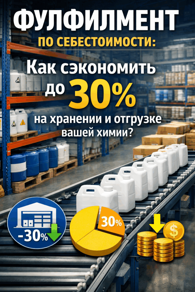    Фулфилмент за копейки: секрет, как сэкономить 30% на логистике химии и получить хранение по себестоимости — лучшие методы SYNERBRAUN