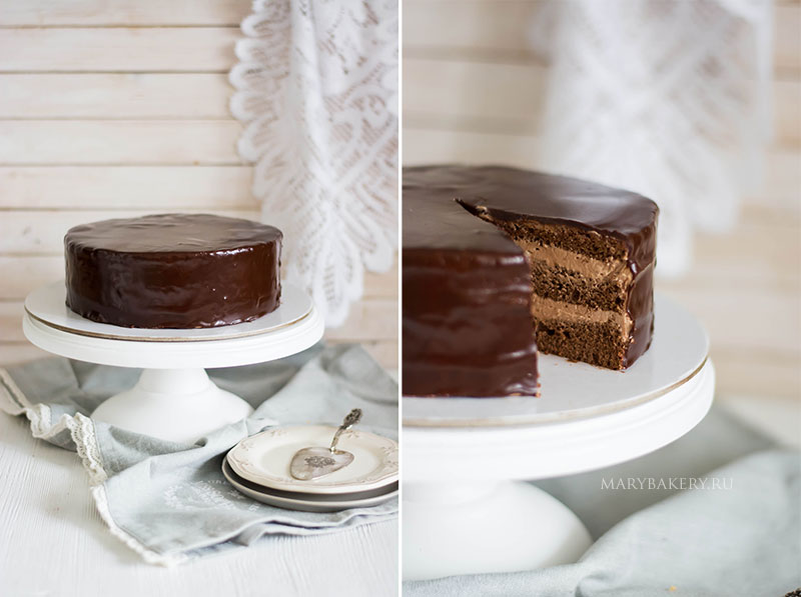 Торт Прага с сайта Marybakery.ru