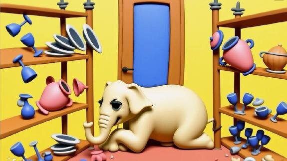    С грацией слона в посудной лавке?