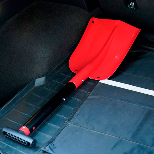 Ковш из анодированного алюминия 1,8 мм, длина лопаты 65-85 см