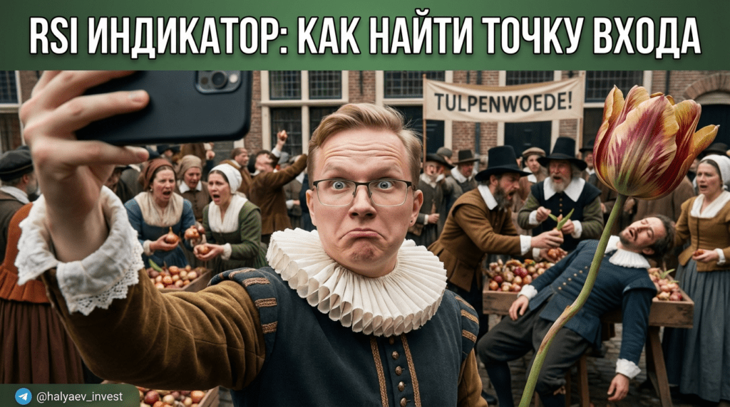    Пример использования индикатора RSI для определения идеальных моментов входа в сделку.