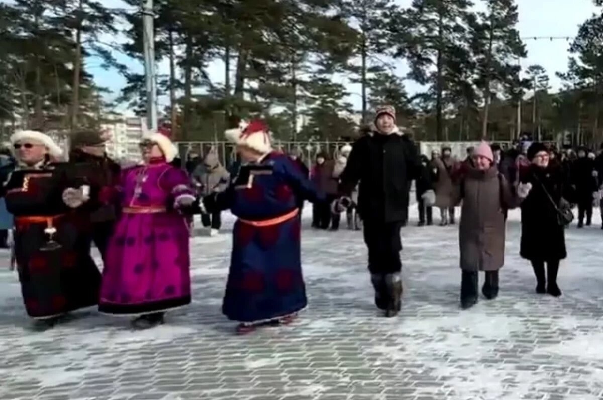    Гуляния в честь Сагаалгана начались в Улан-Удэ