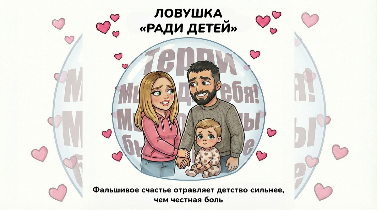 «Терпи, мы все это делаем только ради тебя»