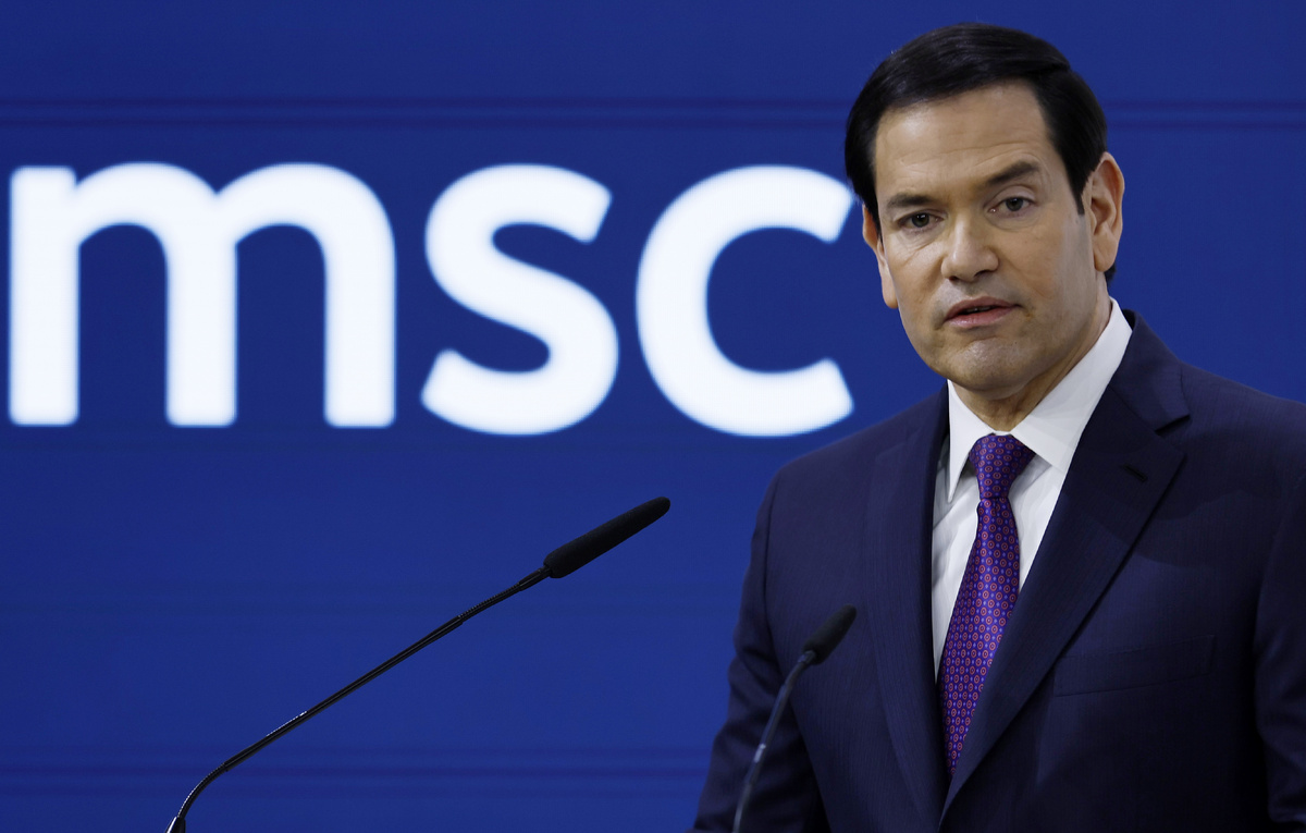    Госсекретарь США Марко Рубио  Johannes Simon/Getty Images