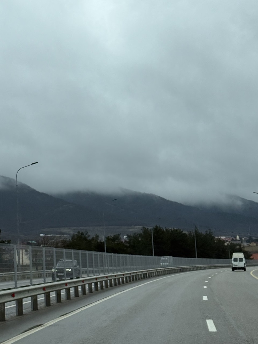 Личное фото автора - дорога в Геленджик 