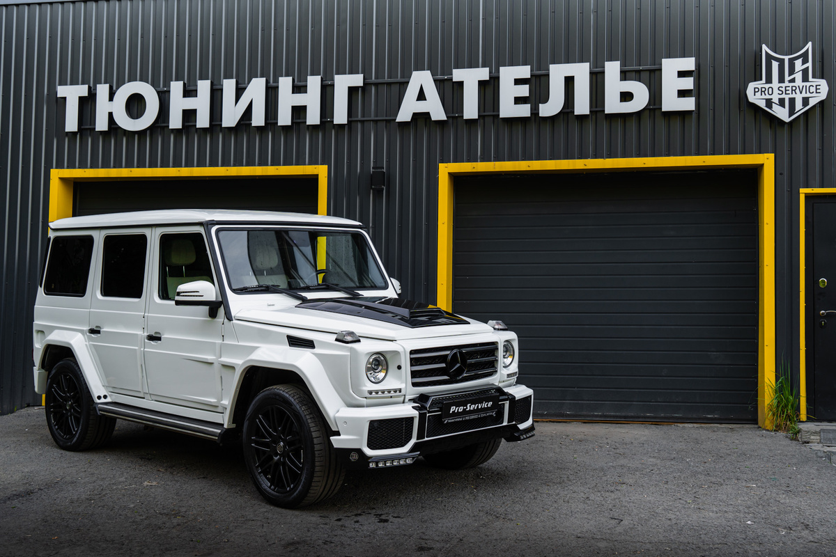 Так выглядит Гелендваген в обвесе