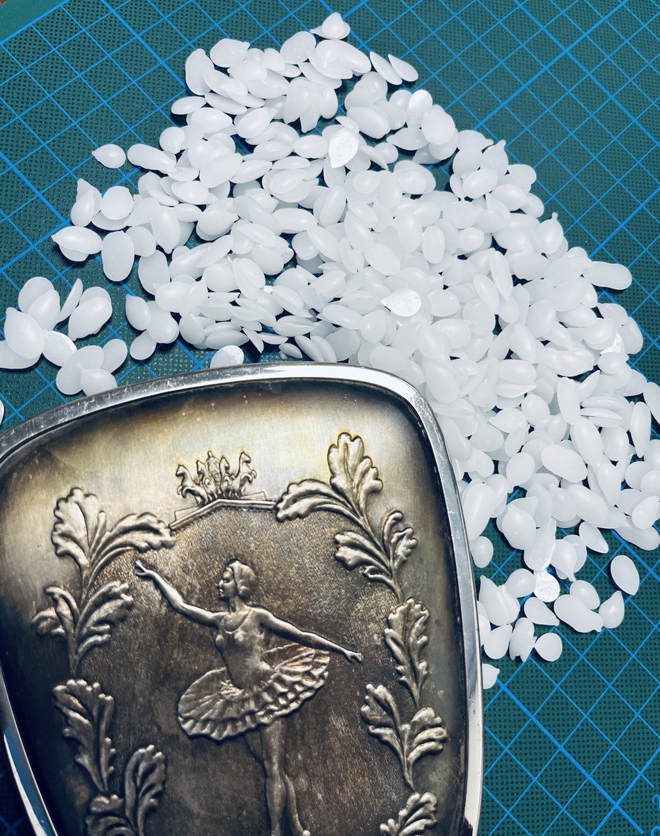 Экспонат (металл) перед применением Cosmoloid H 80