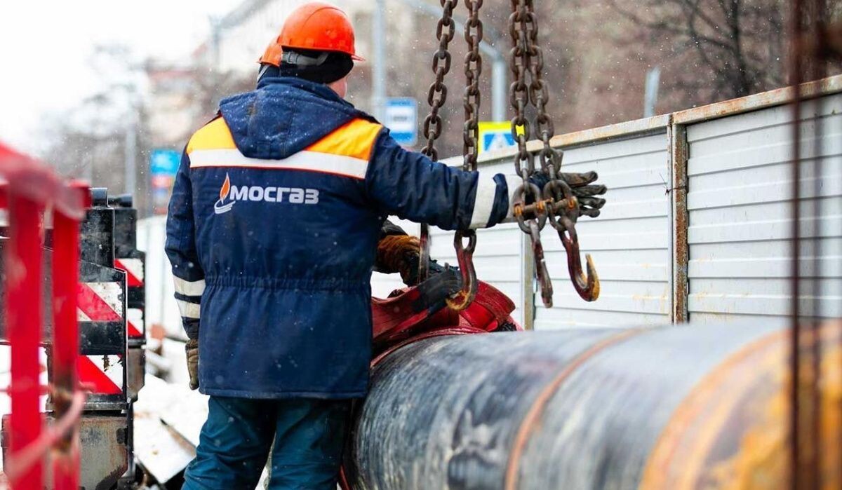     Прокладка газопровода. Источник: mos ru Автор фото: Пресс-служба Мэра и Правительства Москвы