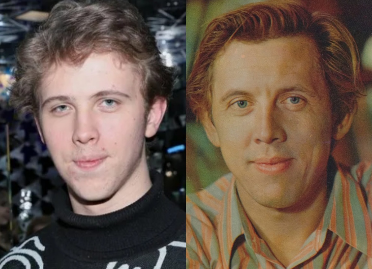 на фото слева Иван Золотухин, справа на фото Валерий Золотухин в молодости