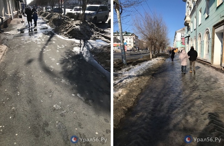    Реально ли жителям Орска ходить по нескользким тротуарам? Урал56.Ру проверил