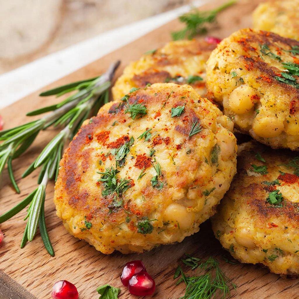  Чечевичные котлеты с ароматными специями