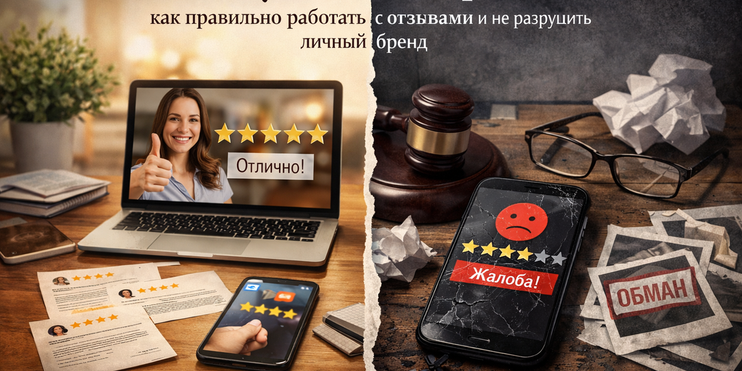 Искусство доверия: как правильно работать с отзывами и не разрушить личный бренд