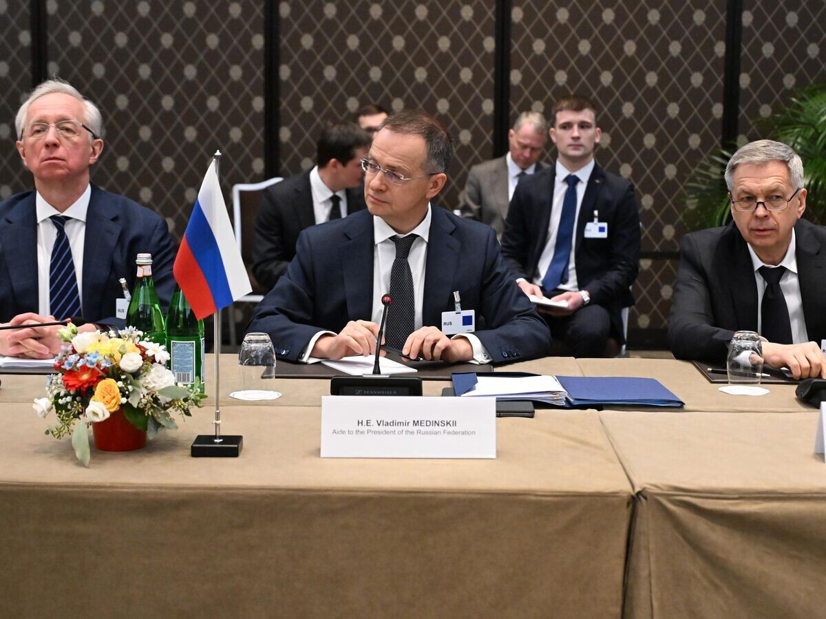    Трехсторонние переговоры РФ, США и Украины в Женеве | © РИА Новости / Екатерина Чеснокова