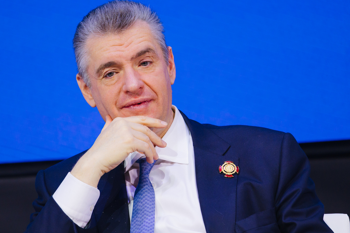 Председатель ЛДПР Леонид Слуцкий 