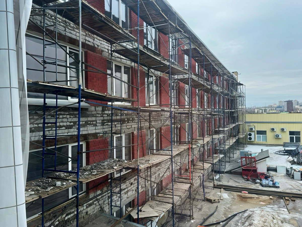 Капитальный ремонт общежития Волгоградского цирка