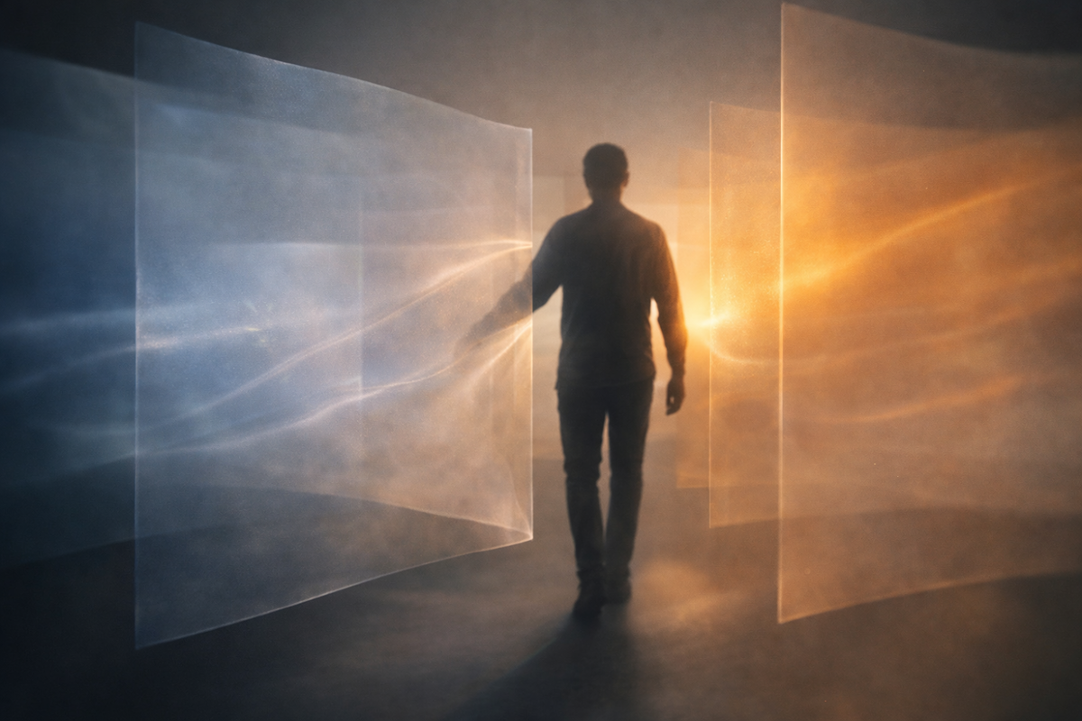 Слой выглядит как время. Но иногда это просто энергия