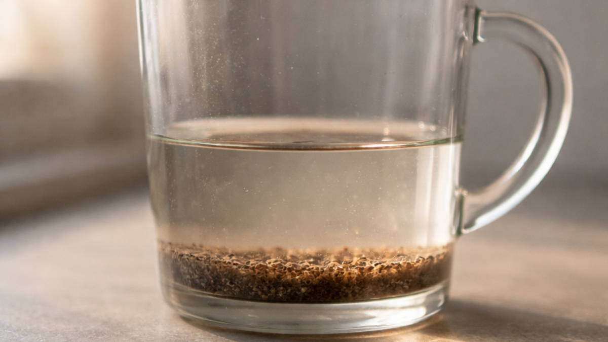 Осадок не врёт. Он просто не объясняет, как быстро лёг.