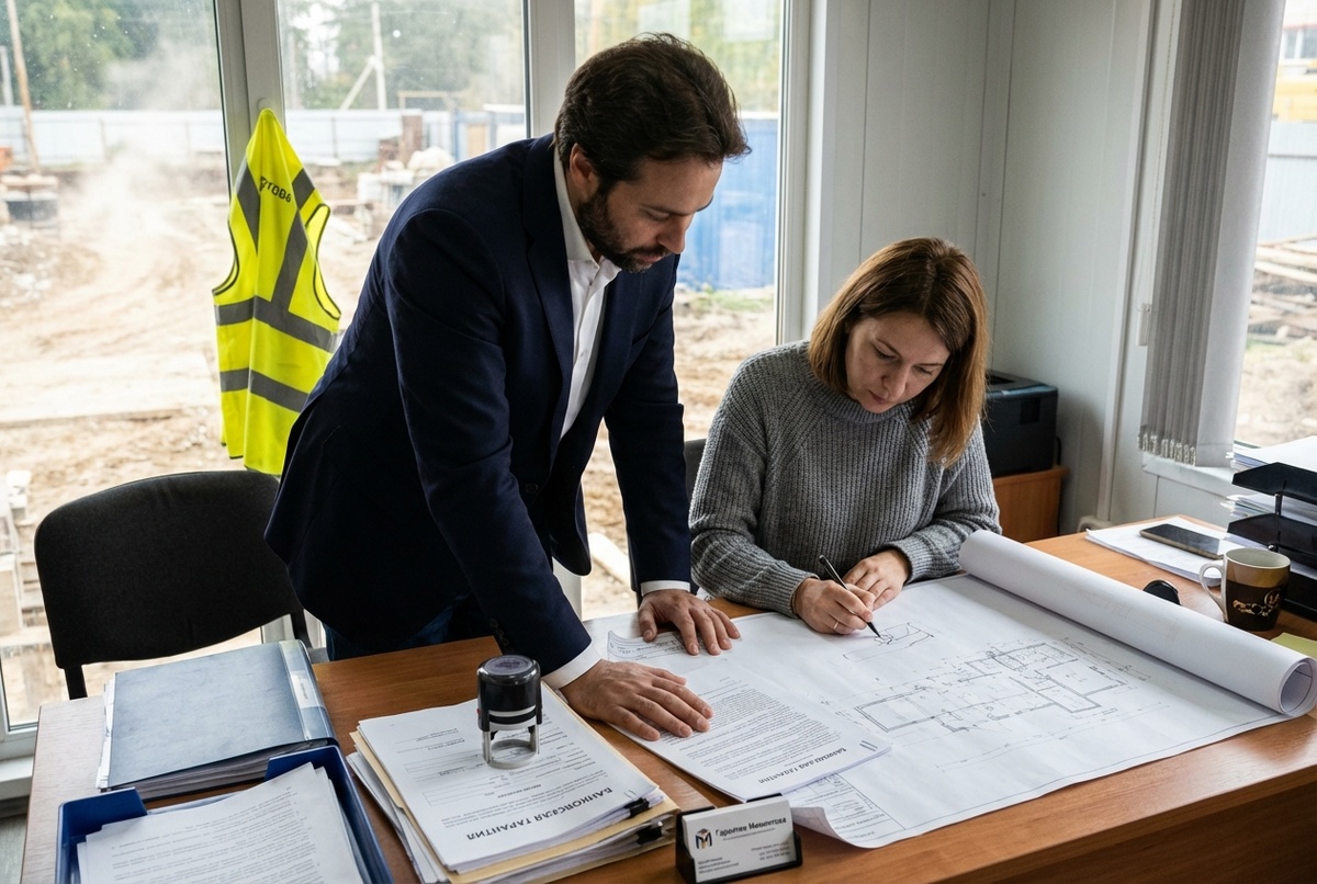 просрочка банковской гарантии — стопка документов и папки с арбитражными делами на столе