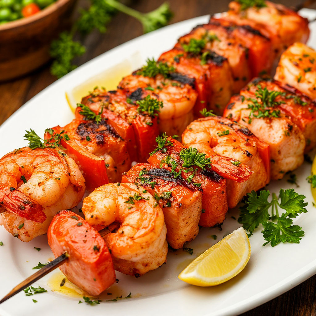 МОРЕПРОДУКТЫ НА ГРИЛЕ