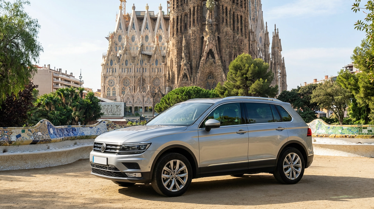 Автомобиль из проката в Барселоне