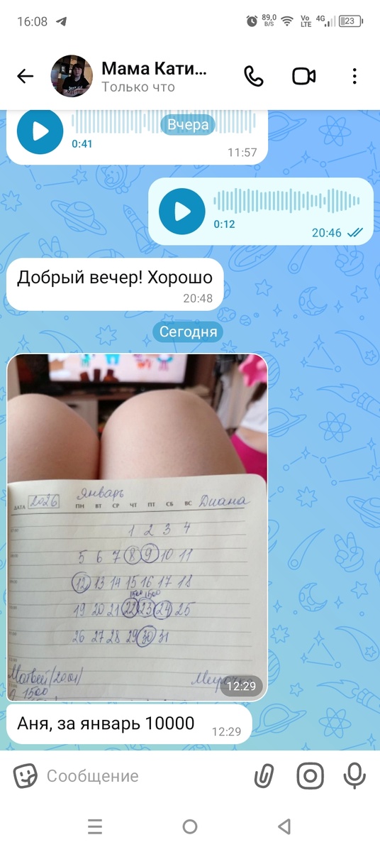 Долг за сад