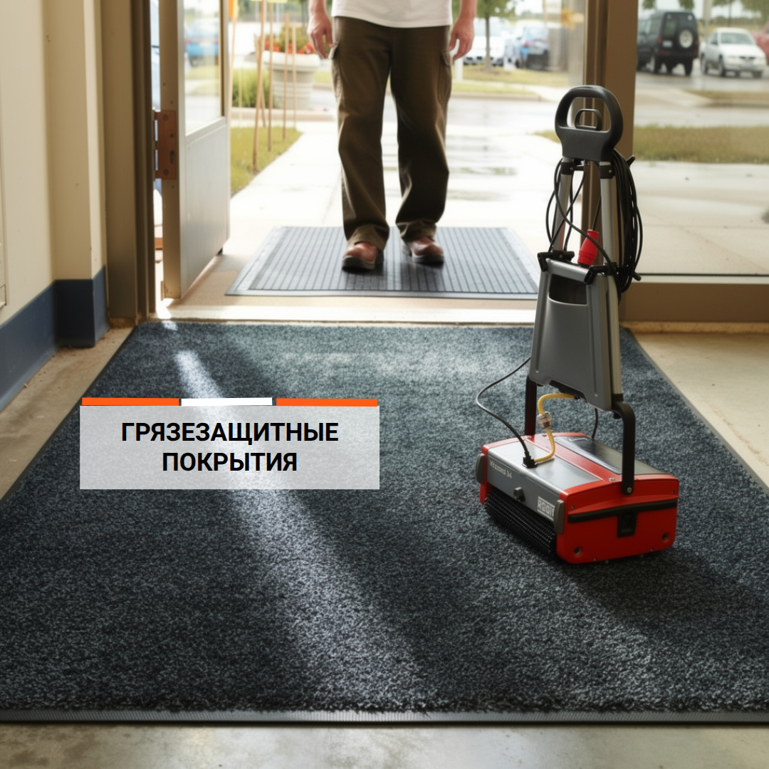 Как отмыть грязезащитный коврик?