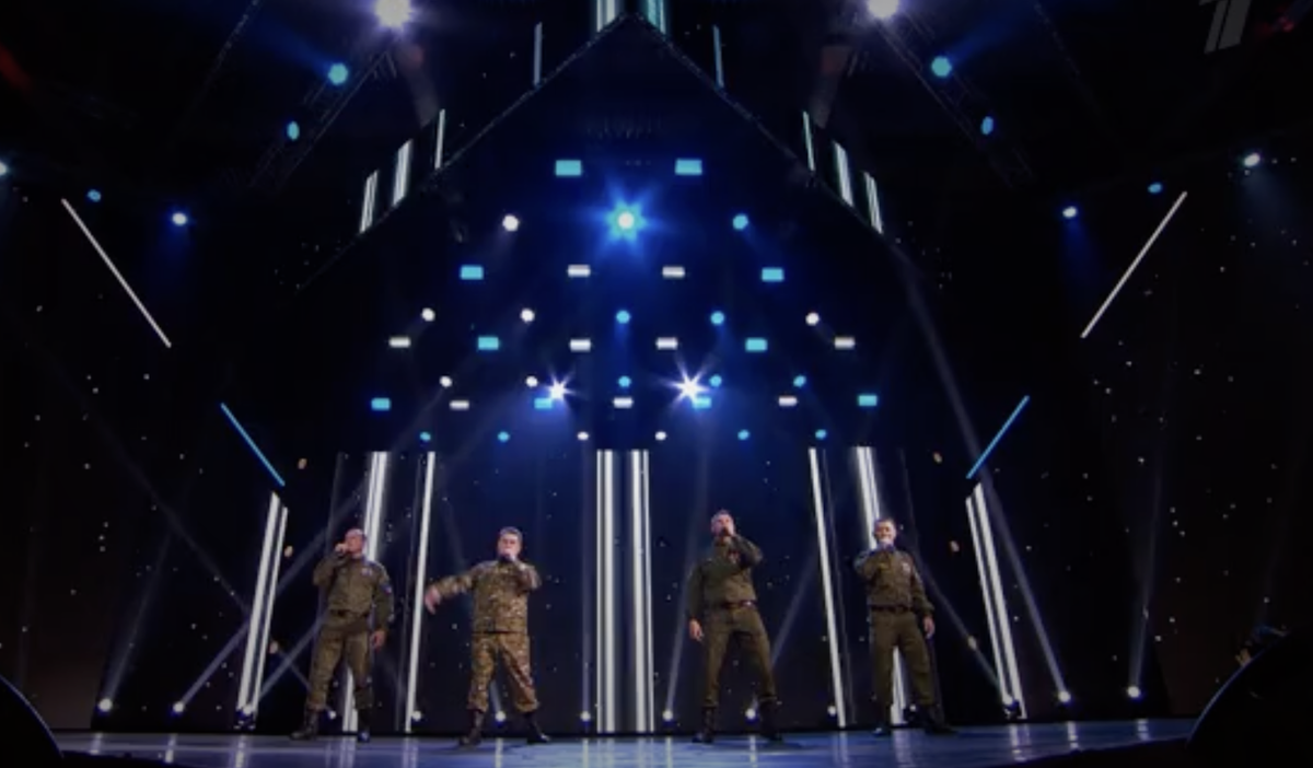    Фото: кадр с концерта "Официальный старт Года Защитника Отечества в Южно-Сахалинске" / Первый канал