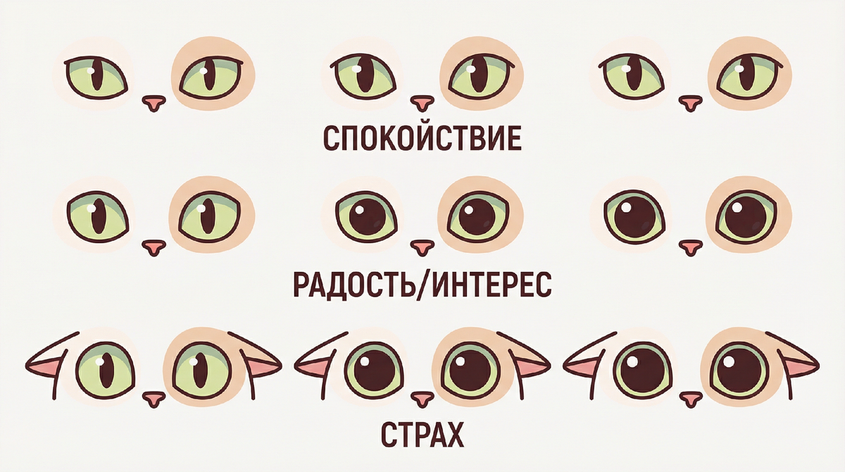 язык тела кошек уши и глаза