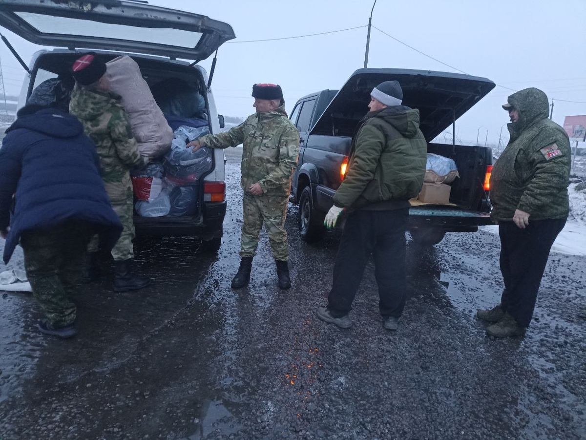 Разгрузка БАРС-3.