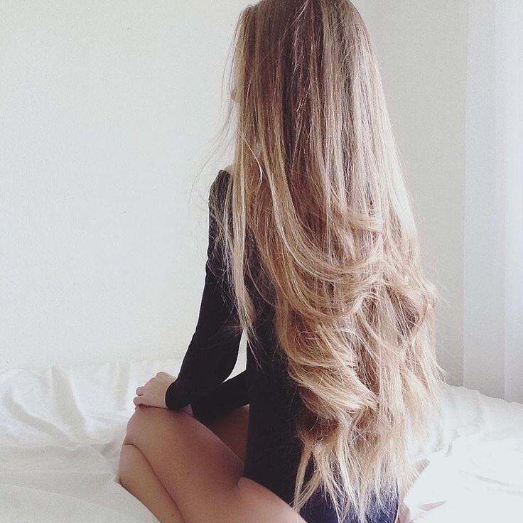 Красивые волосы делают половину внешности