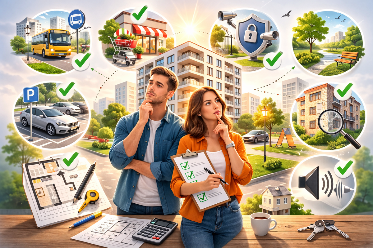 Чек-лист параметров квартиры для комфортной жизни