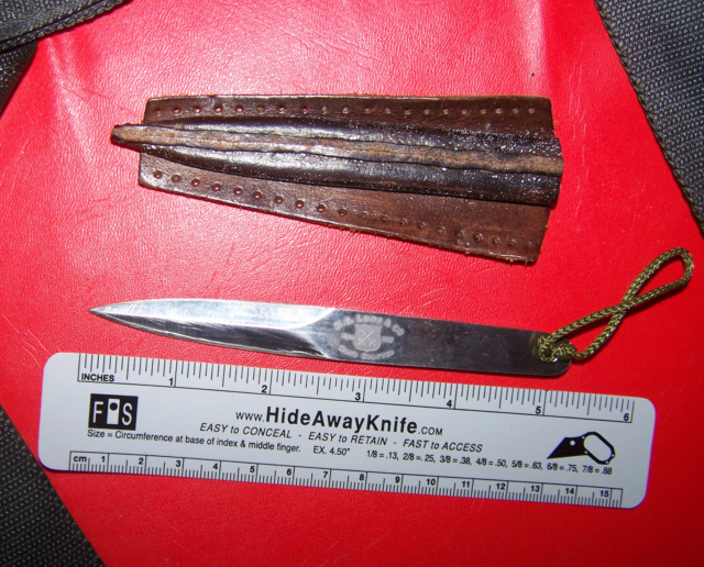 Лацканный нож