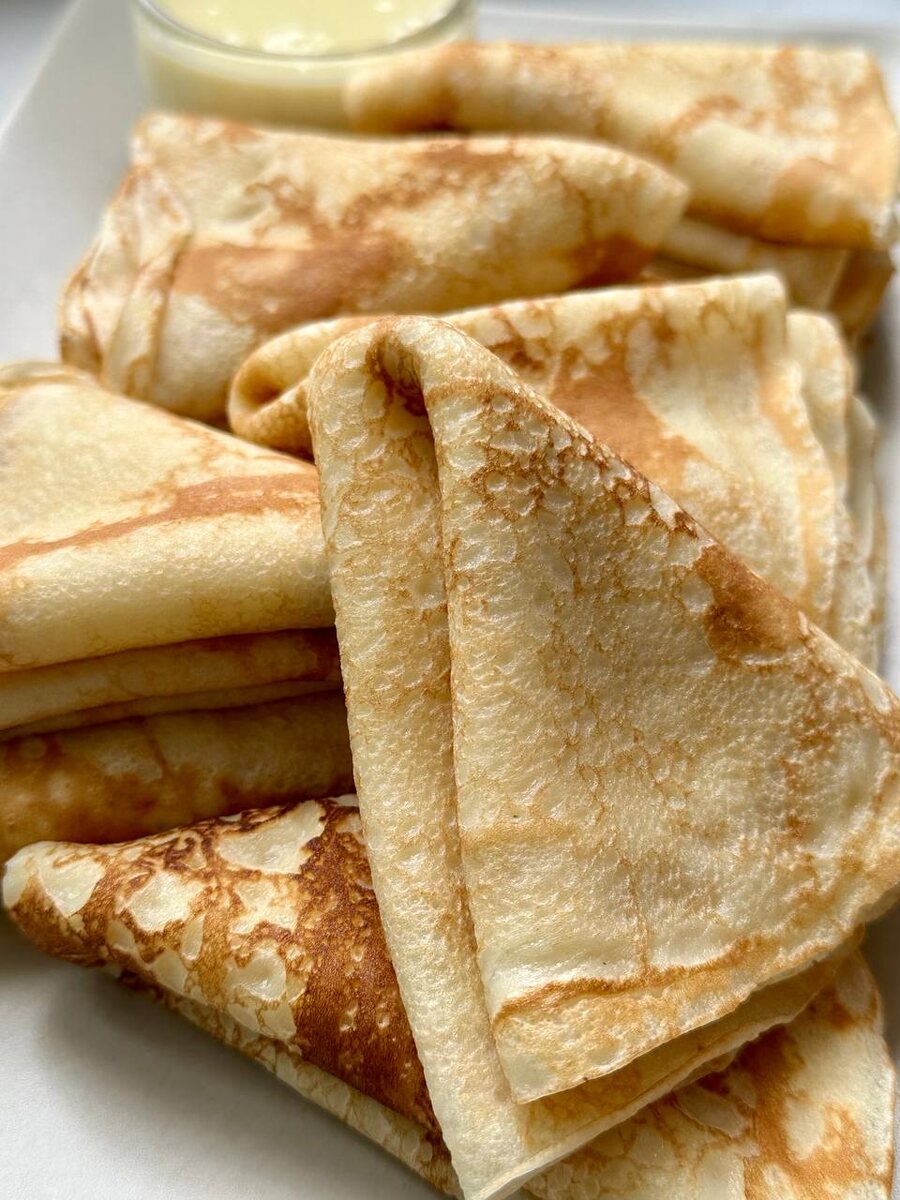 Блины на молоке