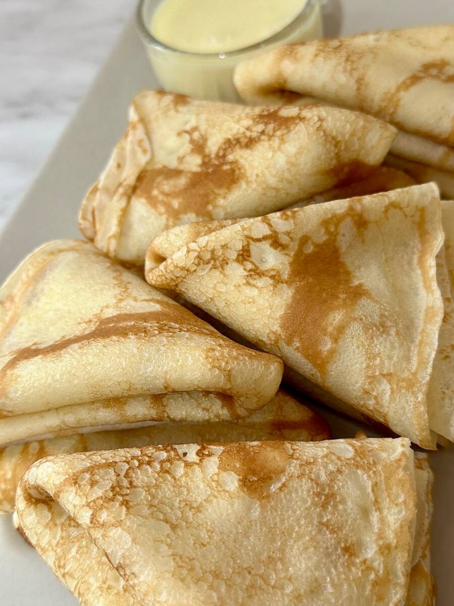 Блины на молоке