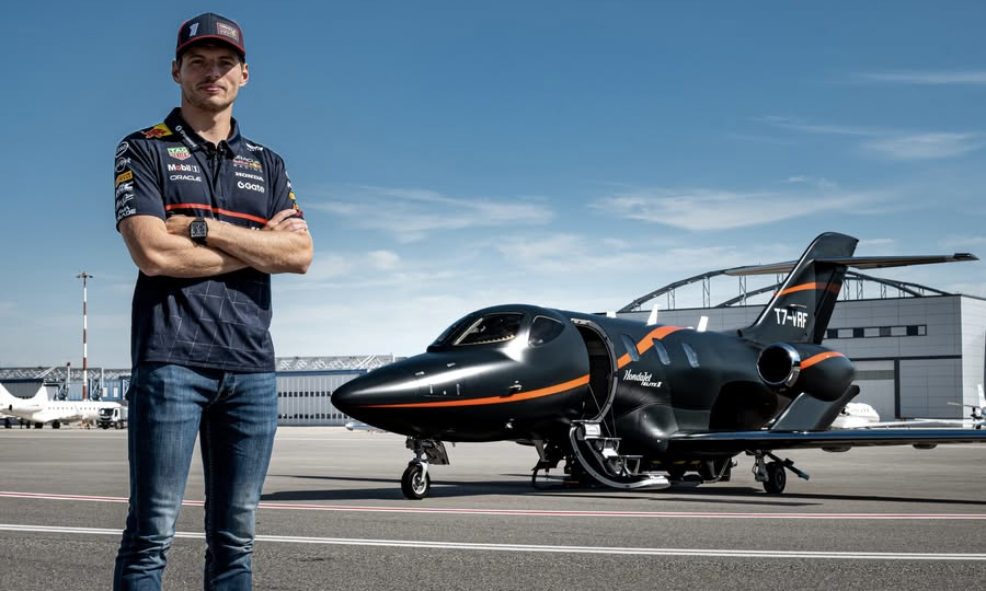 Марк Ферстаппен: частный самолет чемпиона Формулы‑1