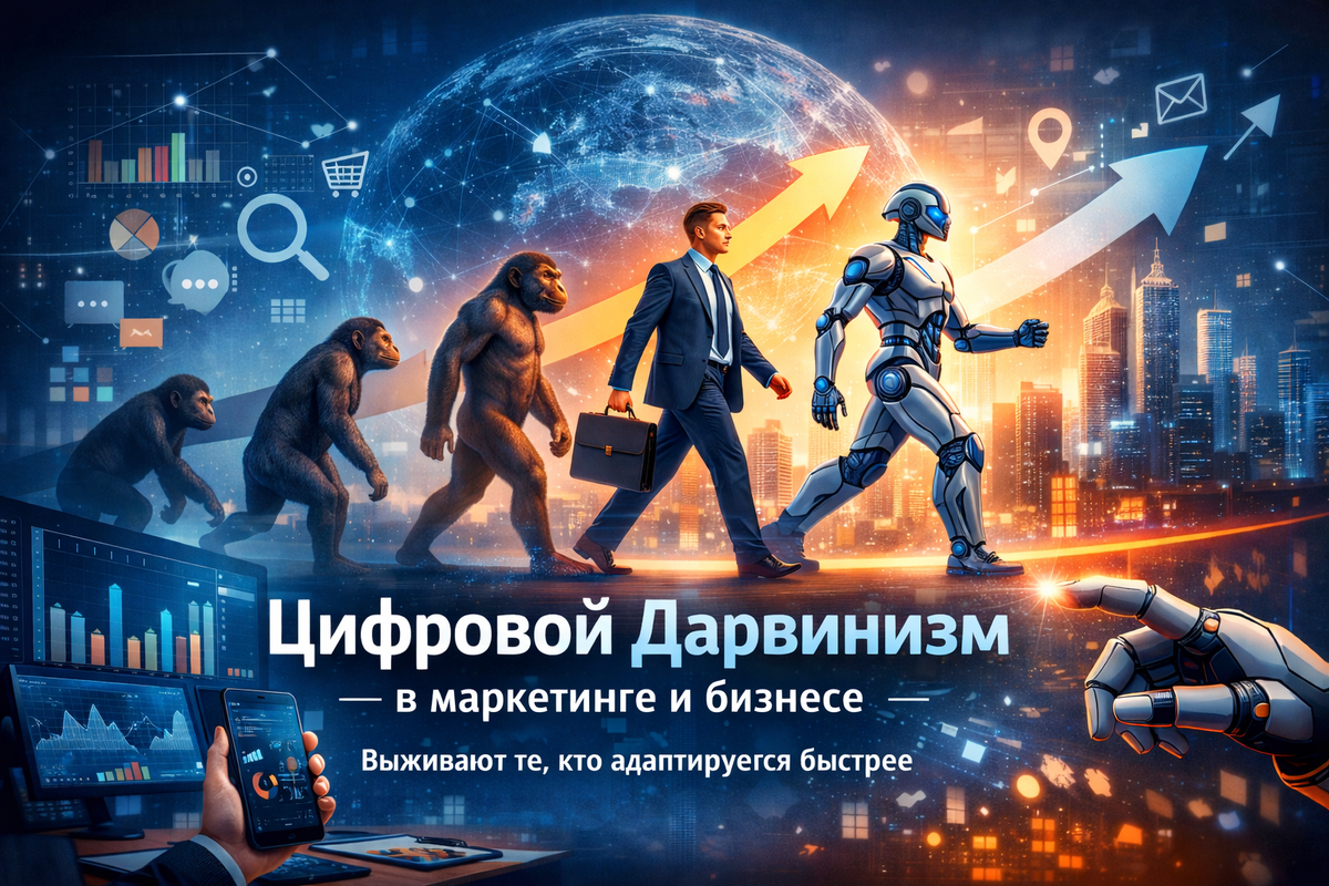 Что такое цифровой дарвинизм в маркетинге и бизнесе