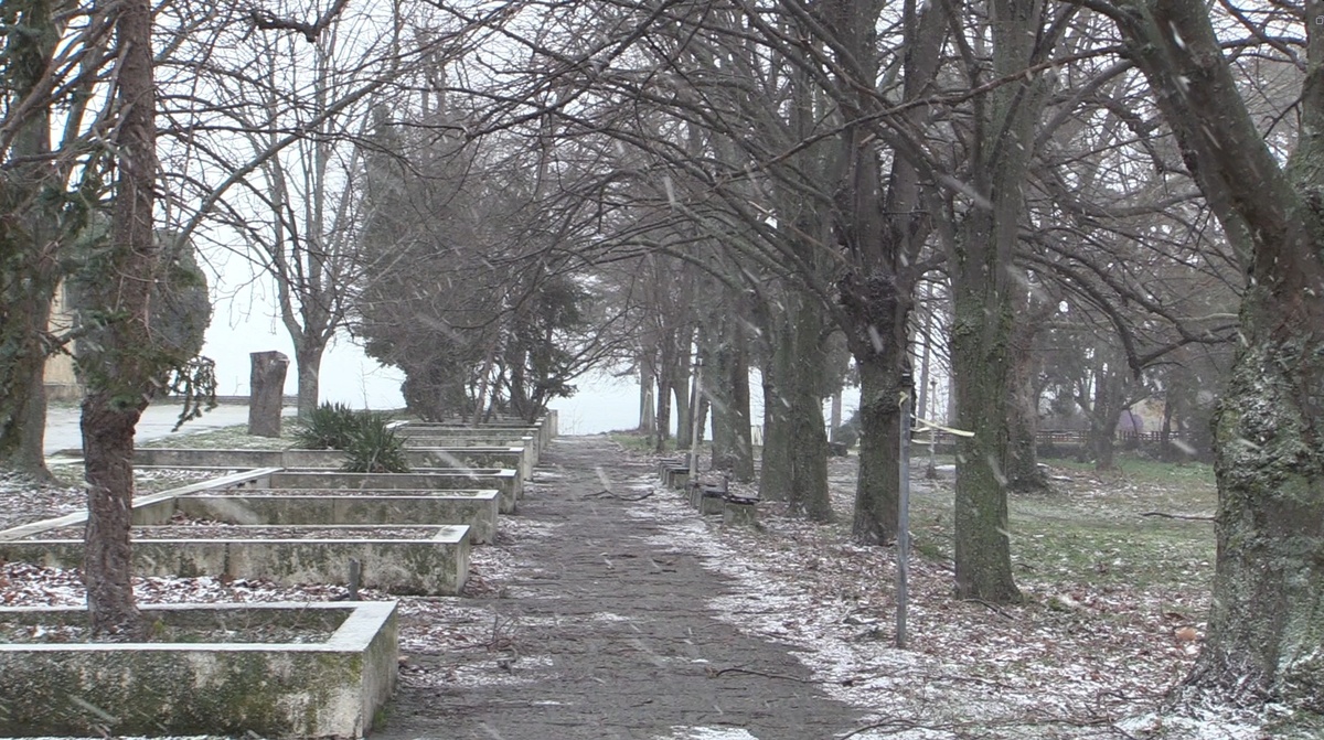 В феврале снова пошел снег в Варне
