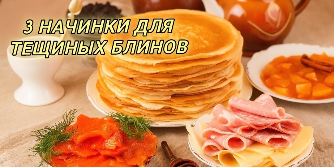 Тёща научила: 3 начинки для блинов, за которые зять скажет «спасибо».